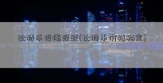 比特币没涨没跌(比特币价格稳定)