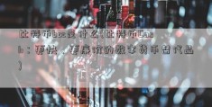 比特币bcc是什么(比特币Cash：更快、更廉价的数字货币替代品)