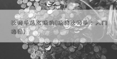 比特币怎么玩的(玩转比特币：入门指南)