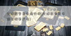 全球数字货币排行榜(全球数字货币排名榜单发布)